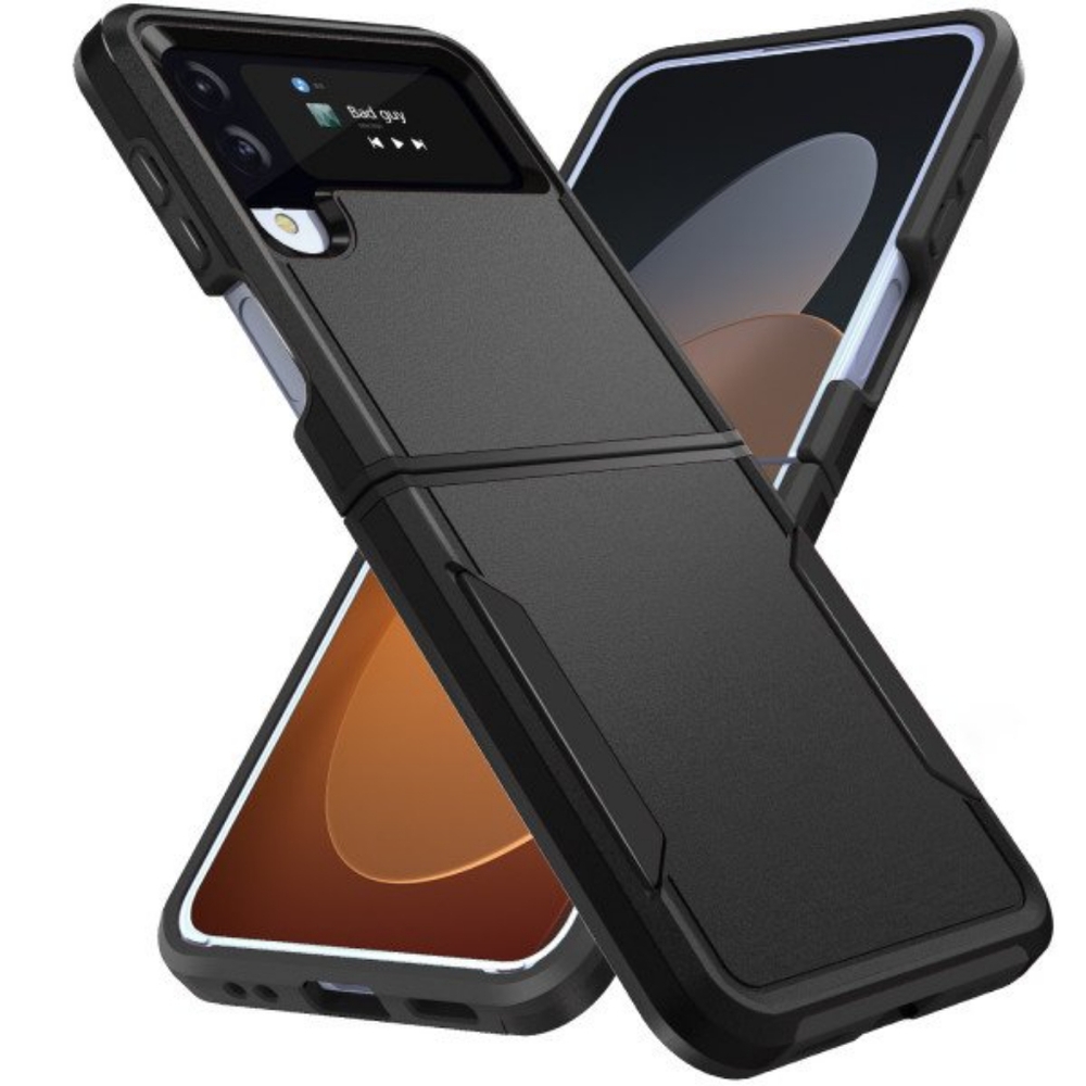 Armor Hybrid Trailblazer Case for Samsung Z Flip 4 Black